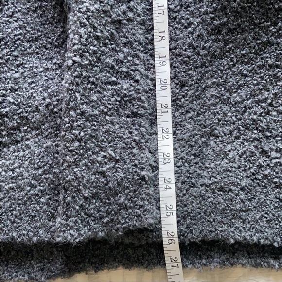 Abercrombie and Fitch Chunky Longline Duster Cardigan Sweater Grey Sz Small - Picture 8 of 8